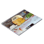 Rustikales Gelbes Postfach Notizblock (Linke Seite)