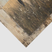 Rustikales Gemälde einer Kuh auf einer sonnigen Wi Seidenpapier (Detail)