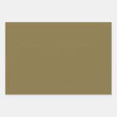 Rustikales Geschenk für die Wüste Brown Geschenkpapier Set (Vorderseite 3)