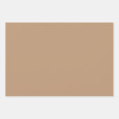 Rustikales Geschenk für die Wüste Brown Geschenkpapier Set (Vorderseite 2)