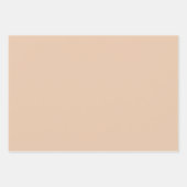 Rustikales Geschenk für die Wüste Brown Geschenkpapier Set (Vorderseite)