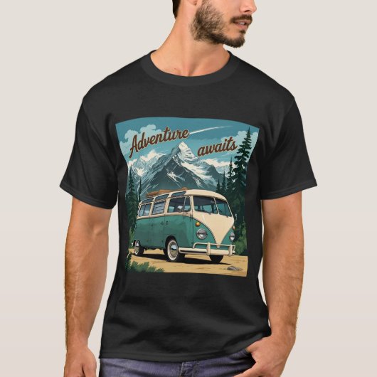 Rustikales Geschenk für Outdoor-Abenteuer T-Shirt (Vorderseite)