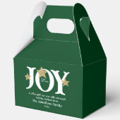 Rustikales Geschenk für Sie Drehbuch Niedlicher gr Geschenkschachtel (Rückseite)