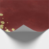 Rustikales Geschenkpapier (Ecke)