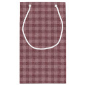 Rustikales Geschenktasche Kleine Geschenktüte (Rückseite)