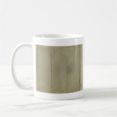 Rustikales gestrichenes Holz Kaffeetasse (Links)