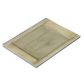 Rustikales gestrichenes Holz Notizblock (Linke Seite)