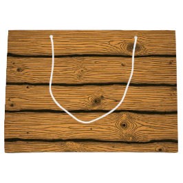 Rustikales Getreide Große Geschenktüte