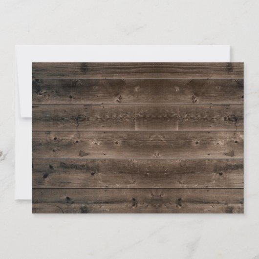 Rustikales Gipskraut Jar & Candle Brautparty Einladung (Rückseite)