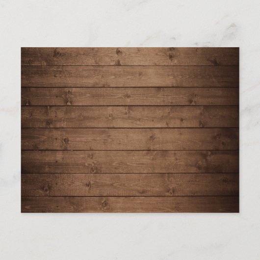 Rustikales Gipskraut Postkarte (Rückseite)