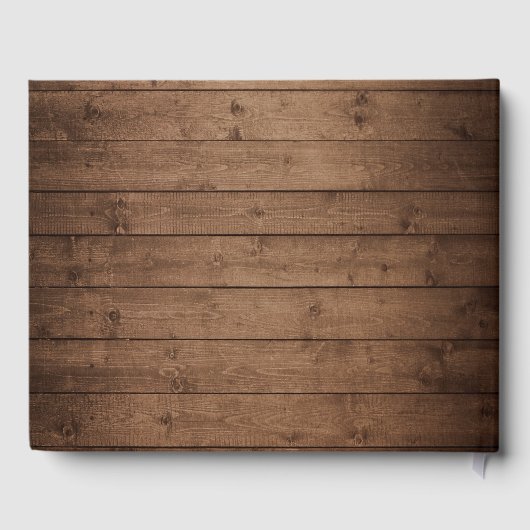 Rustikales Gipskraut String Lights Brautparty Gästebuch (Rückseite)