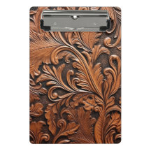 Rustikales Glattleder