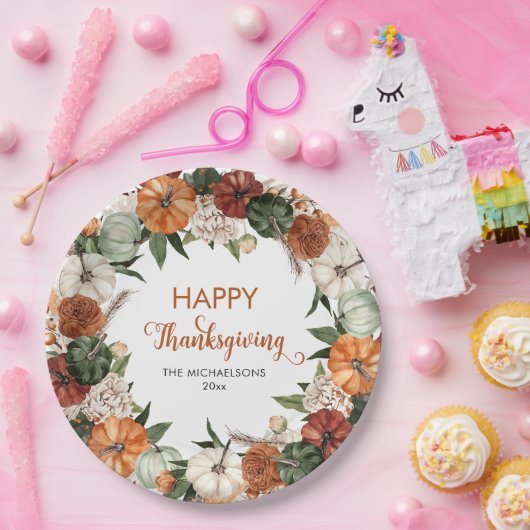 Rustikales Glückspilz Pappteller (Party)