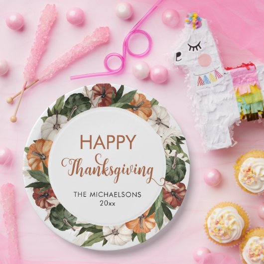 Rustikales Glückspilz Pappteller (Party)