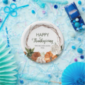 Rustikales Glückspilz Pappteller (Party)