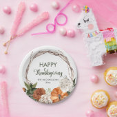 Rustikales Glückspilz Pappteller (Party)