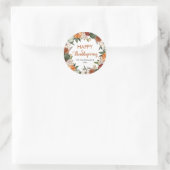 Rustikales Glückspilz Runder Aufkleber (Tasche)