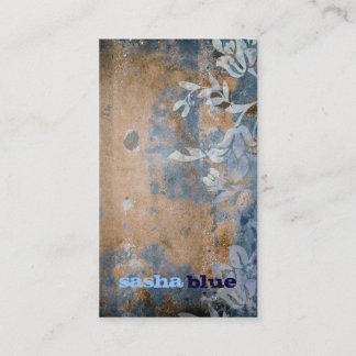 rustikales Goldenes 311-Lusciously Visitenkarte