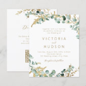 Rustikales goldfarbenes Budget - alles in einer Ho (Vorne/Hinten)