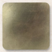 Rustikales Goldlandhaus Glam Elegant Getränkeuntersetzer (Vorderseite)