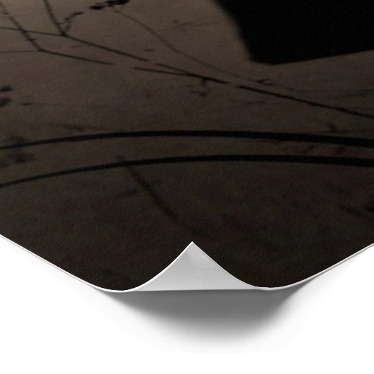 Rustikales Goth Steampunk Alchemy Art Poster (Ecke)