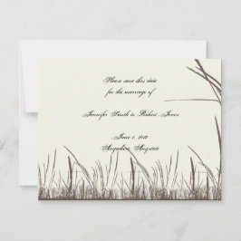 Rustikales Grasland Einladung