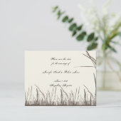 Rustikales Grasland Einladung (Stehend Vorderseite)