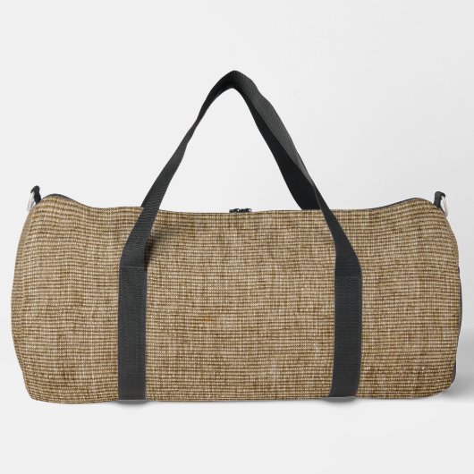 rustikales Graslandschaftsmuster Duffle Bag (Vorderseite)