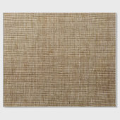 rustikales Graslandschaftsmuster Geschenkpapier (Flach)