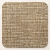 rustikales Graslandschaftsmuster Rechteckiger Pappuntersetzer (Vorderseite)