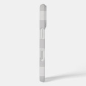 Rustikales Grau Buffalo Karo Monogram Case-Mate iPhone Hülle (Rückseite / Rechts)