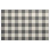 Rustikales Grau und Beige Buffalo Kariert Stoff (Fat Quarter (45,7 x 55,9 cm))