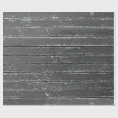 Rustikales graues Holzumschlagpapier Geschenkpapier (Flach)