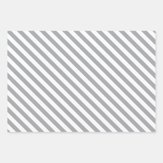 Rustikales graues Waldland Hirsch & Schneeflocken  Geschenkpapier Set (Vorderseite 2)