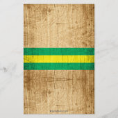 Rustikales Green Tractor Baby Dusche Ratet Preis S (Rückseite)