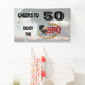 Rustikales GRILLEN Grill Banner (Insitu)