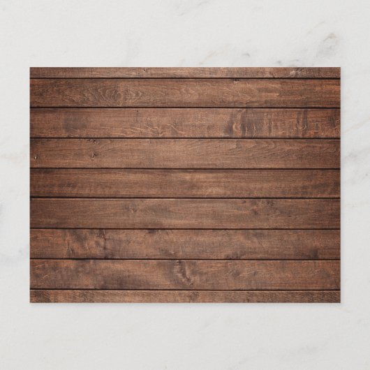 Rustikales Grün - Feiern der Lebenserinnerungskart Postkarte (Rückseite)