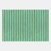 Rustikales Grün und Cranberry Weihnachten Rot Geschenkpapier Set (Vorderseite 3)