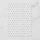 Rustikales grünes Blaues Weingut Weinberg Details Begleitkarte (Rückseite)