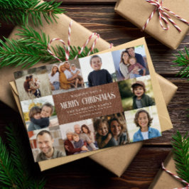 Rustikales Grunge Brown Weihnachten 10 Fotos Colla