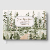 Rustikales Grünwaldhaus Gästebuch (Vorderseite)