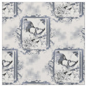 Rustikales Hahn-Baumwollgewebe Stoff (Nahaufnahme)