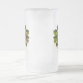 Rustikales Halloween Gothic Witchwood Mattglas Bierglas (Mittel)