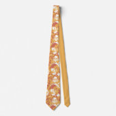 Rustikales Halloween-Muster - Neck Tie Krawatte (Vorderseite)