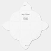 Rustikales Halloween Simple Pumpkin Fall Party Geschenkschachtel (Ungeklappt)