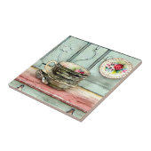 Rustikales Handwerk coole Darstellung der Schale R Fliese (Seite)