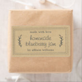 Rustikales, hausgemachtes Blueberry Jam Canning Kr (Insitu)