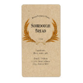 Rustikales, hausgemachtes Brotlaub (Vorne)