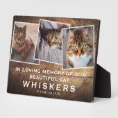 Rustikales Haustier Modernes Foto Collage Cat/Hund Fotoplatte (Seite)