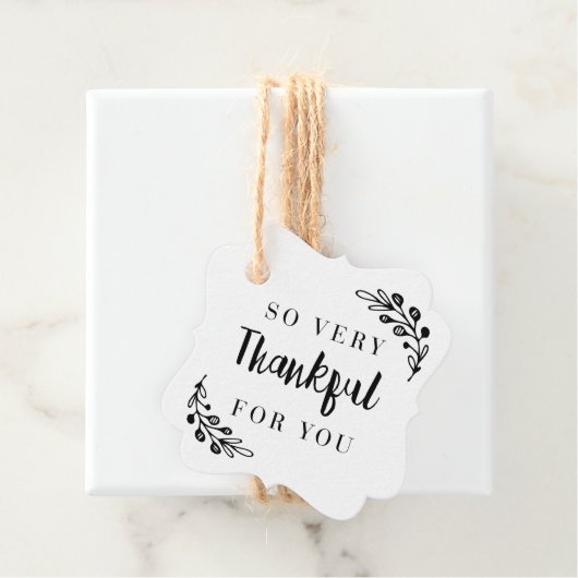 Rustikales Herbst Erntedank Weihnachtsgeschenk Geschenkanhänger (Beispiel)